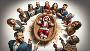 Forskere slår fast: Julenissen og Jesusbarnet ikke er samme person